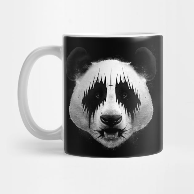 Black Metal Panda by BackintheDayShirts